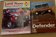 2 x Haynes Land Rover Buying