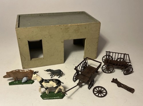 Wooden toy building - wooden, and