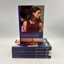 Mills And Boon Modern Romance Book Bundle x 5 Paperback Love Stories Collection