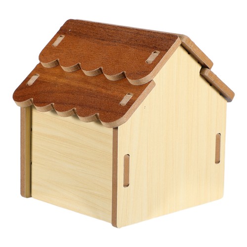 Wooden hamster wood - wooden, house