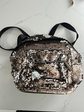 Girls Primark Sequin Bag Backpack 26 X 22 X 12.5cm (V)