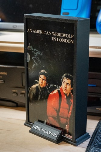 Vhs now playing black - vhs, "now