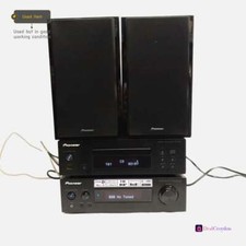 PIONEER SX-P01DAB-K STEREO RECEIVER + PD-P01-K COMPACT DISC PLAYER + SPEAKERS