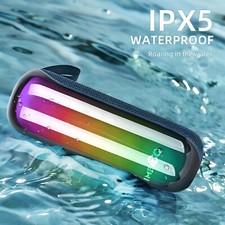 IMENSO Portable Bluetooth Speaker Capsule Outdoor 10W Wireless BT5.3 RGB Light