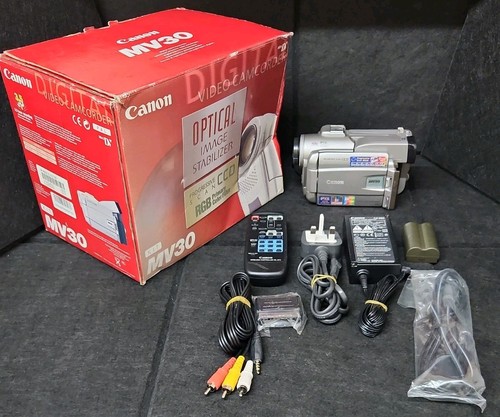 Canon mv30 camcorder minidv - canon,