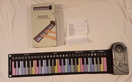 Travel piano keyboard roll - piano,