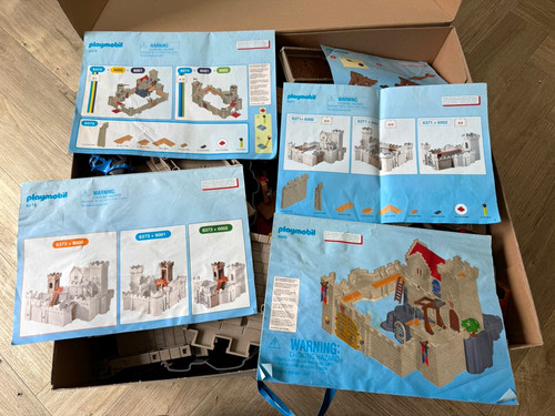 Playmobil knights large castle - large,