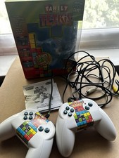 Arcade Legends Family Tetris Plug Play 2 Player Fun TV Game Tested Working party