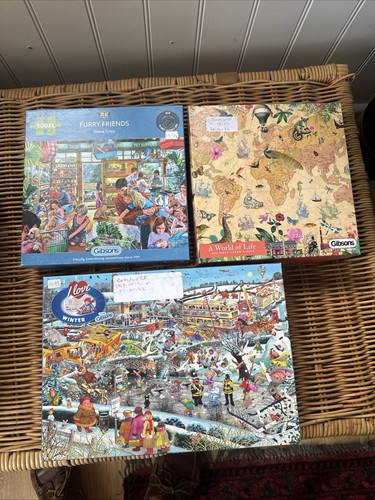 Gibsons jigsaw puzzles job - gibsons,