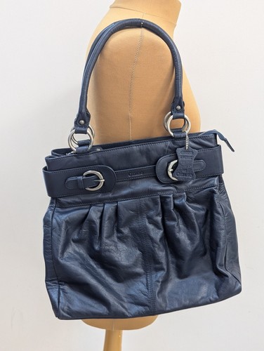 New oriano navy blue - oriano, leather
