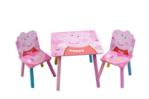 Peppa pig wooden table - peppa,