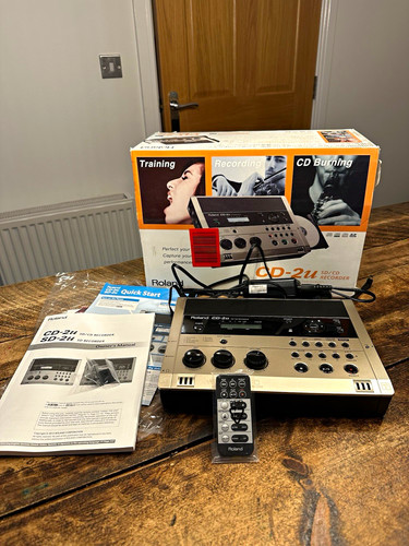 Roland digital recorder - roland, cd-2u