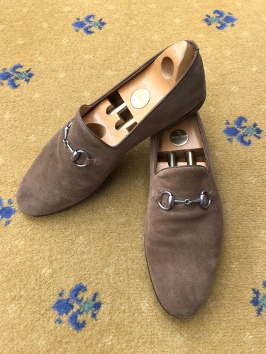 Gucci loafers shoes - shoes, suede