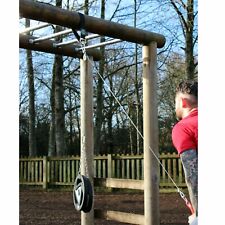 CABLE PULLEY MACHINE OUTDOOR INDOOR LAT PULL DOWN HOME GYM MULTI GYM UK STOCK