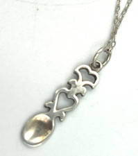 Antique Sterling Silver Love