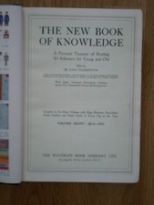 Vintage Encyclopedia Book of