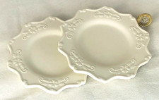 Plate Yankee Candle Small Tray Ceramic White Meadow Flowers 2Pc New 14cm Diam