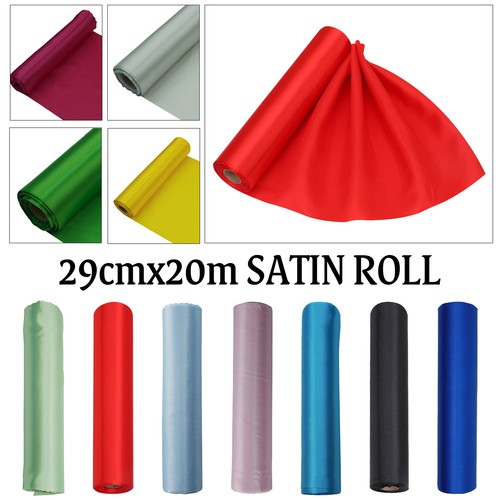 Satin fabric roll - roll, 20m