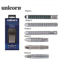 Unicorn Phil Taylor Purist Tungsten Steel Tip Darts - Barrels Only - All Phases