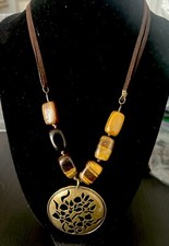 Vintage Avon Tigers Eye Beads