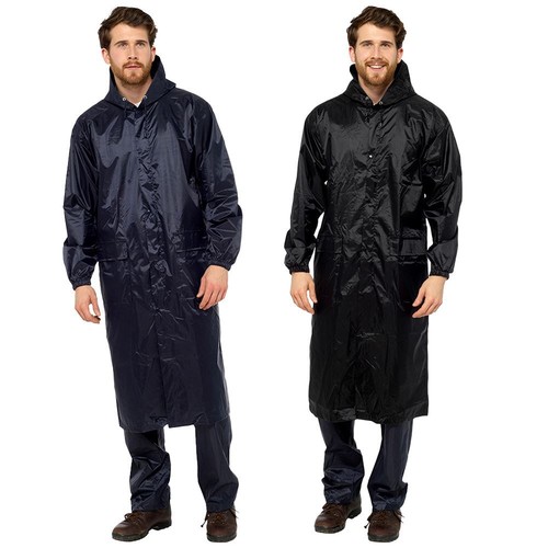 Mens long waterproof - waterproof, jacket