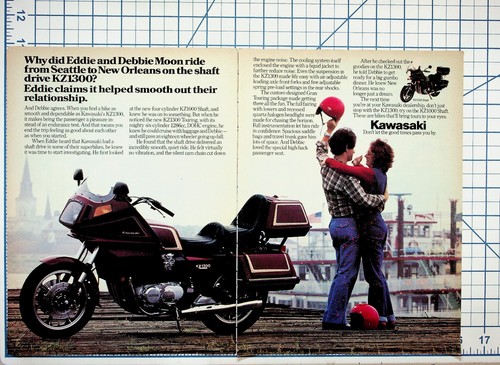 Vintage 1980s kawasaki kz1300 - vintage,