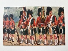 WW1 Postcard, The Seaforth Highlanders.