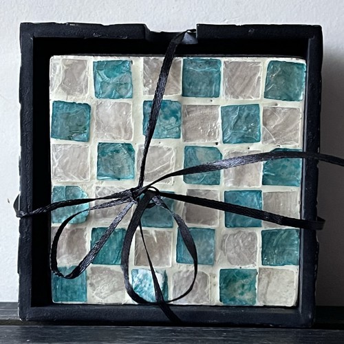 Mother pearl resin set - mother, of