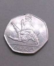2011- Judo - 50p Fifty Pence -