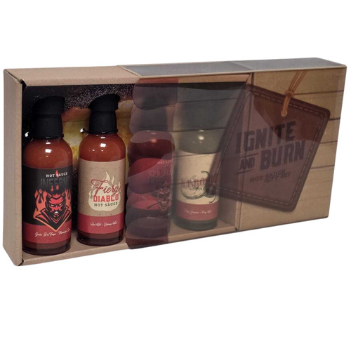Hot sauce gift set assorted - hot,