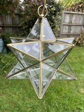 BHS Moravian Star Glass