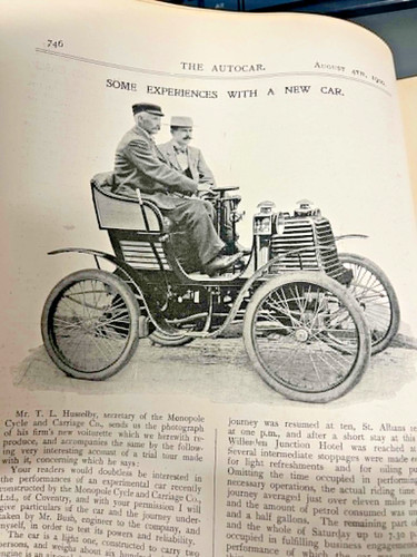 1899 the autocar - the, motor