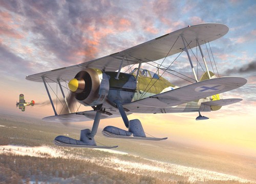 Icm 32044 gloster j 8 - 1:32, j-8