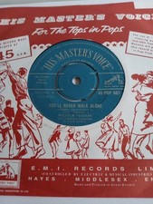 Malcolm Vaughan - You'll Never Walk Alone (HMV POP 687) VG+ Vinyl Record 7"