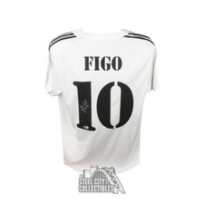 Luis Figo Autographed Real
