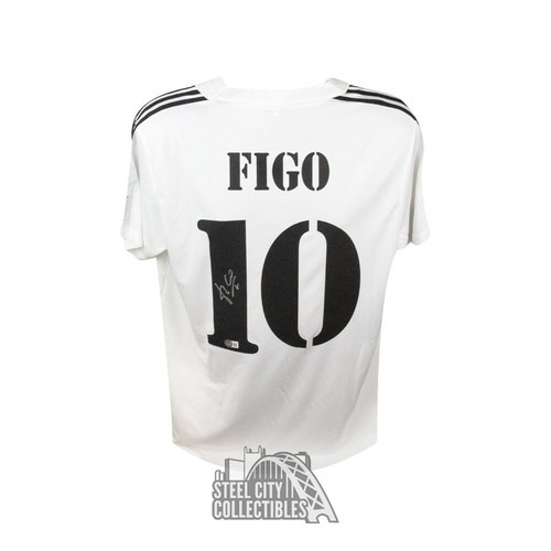 Luis figo autographed - luis,