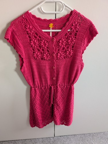 Next cerise pink crochet - cerise,