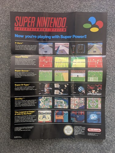 Super nintendo snes - super,