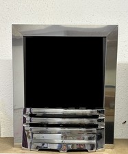 REPLACEMENT GAS FIRE CHROME