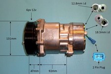 AutoAir Coolzone Aircon Compressor 14-1260P