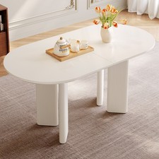 Oval kitchen dining table