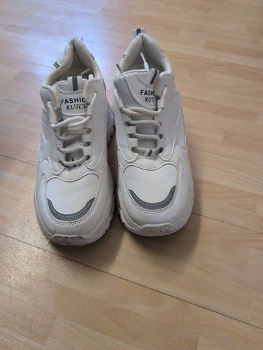 White trainers size womens - white,