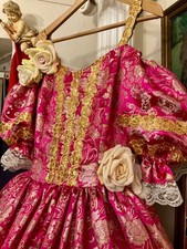 Pantomime Costume Princess Wedding Pink and Gold