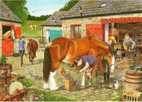 House puzzles 1000 - puzzles, piece