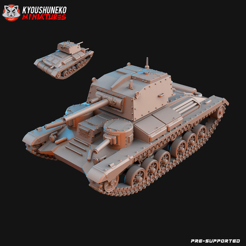 Ww2 british mk1 tank - ww2, a9
