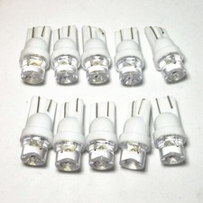 10PCS T10 W5W LED 194 168 SMD