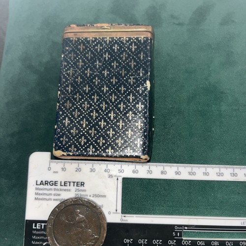 Vintage tobacco box tin - tobacco, &