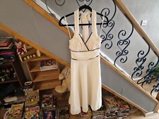 Coast - Size 8 - White Halter Neck Dress  Summer/Formal/Marilyn Monroe Style