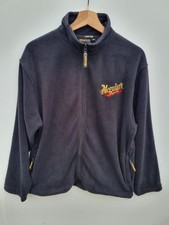 Meguiars Fleece  Full Zip Fleece Jumper / Jacket Size Medium Black Car Valeting 