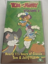 Tom And Jerry Volume 6 VHS